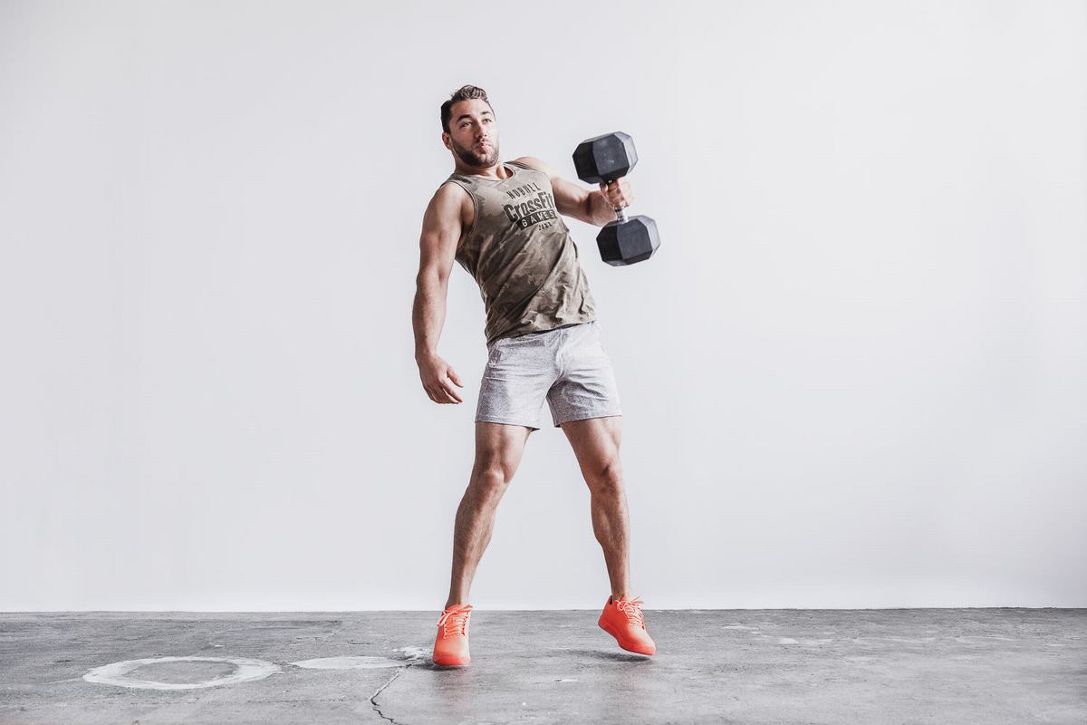 Nobull Crossfit Games® 2022 Men's Tank Tops Camo | Australia (GO8063)
